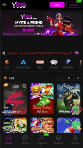 y888 game interface screenshot